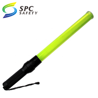 Offres Spéciales multifonctionnel 54cm rechargeable contrôle de la circulation voyant clignotant de sécurité baguette de signal d'avertissement Led bâton de circulation