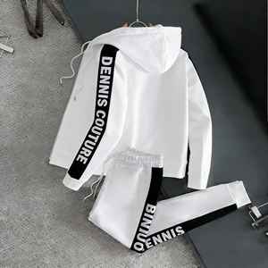 Conjunto Deportivo Informal de Pantalones Deportivos y Sudadera con Capucha, Sudaderas de Dos Piezas para Hombre, Sudaderas con Capucha y Suéteres para Hombre - Product Image 3