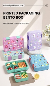Tarro de comida <span class=keywords><strong>barato</strong></span> al por mayor de China, fiambrera para niños de 29oz, fiambrera portátil reutilizable de doble botón para estudiantes - Product Image 3