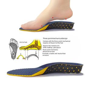 Nouvelles semelles orthopédiques intégrales en EVA et TPU, amortissantes, respirantes et anti-choc, avec soutien <span class=keywords><strong>de</strong></span> la voûte plantaire pour fasciite plantaire – Meilleures ventes - Product Image 3