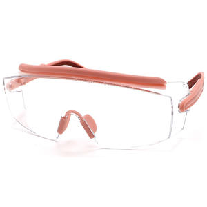 WELTA ANSI Z87.1 Certifié Lunettes de sécurité enveloppantes Temple réglable avec lentille transparente en polycarbonate pour la protection des yeux - Product Image 5