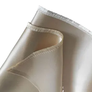 定制伸缩缝绝缘护套耐化学性高硅玻璃纤维织物布