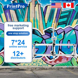 Imprimante murale 5D PrintPro 2024, imprimante jet d'encre UV pour utilisation en extérieur et en intérieur, matériau flexible, tête d'impression DX7, nouvelle - Product Image 1