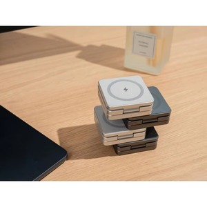 Chargeur <span class=keywords><strong>sans</strong></span> <span class=keywords><strong>fil</strong></span> magnétique pliable 3 en 1 à <span class=keywords><strong>charge</strong></span> rapide 15W pour iPhone, Apple Watch, AirPods, Samsung <span class=keywords><strong>Galaxy</strong></span> <span class=keywords><strong>Buds</strong></span> - Product Image 4