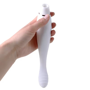 Goods for Adults Products Sextoy for Women 2 in 1 Dildo Lesbian Sucking Wand <b>Vibrator</b> Sex Toys for Woman - Product Image 3