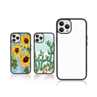 Coque de téléphone vierge 2D en TPU+PC pour sublimation, compatible 17 Pro Max 16 Plus 16 Pro Max, protection DIY par transfert thermique 360, vente en gros