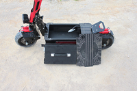 Pneu moteur 10 pouces 2 roues rapide coup de pied pliable adultes E Scooters électriques