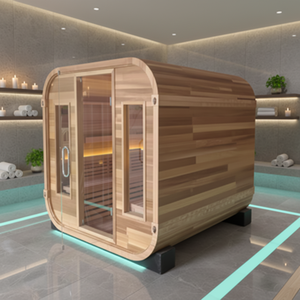 Sauna extérieur, douche froide, <span class=keywords><strong>spa</strong></span>, sauna humide extérieur pour 4 personnes, fournisseur d'usine, OEM, vente en gros personnalisée - Product Image 1