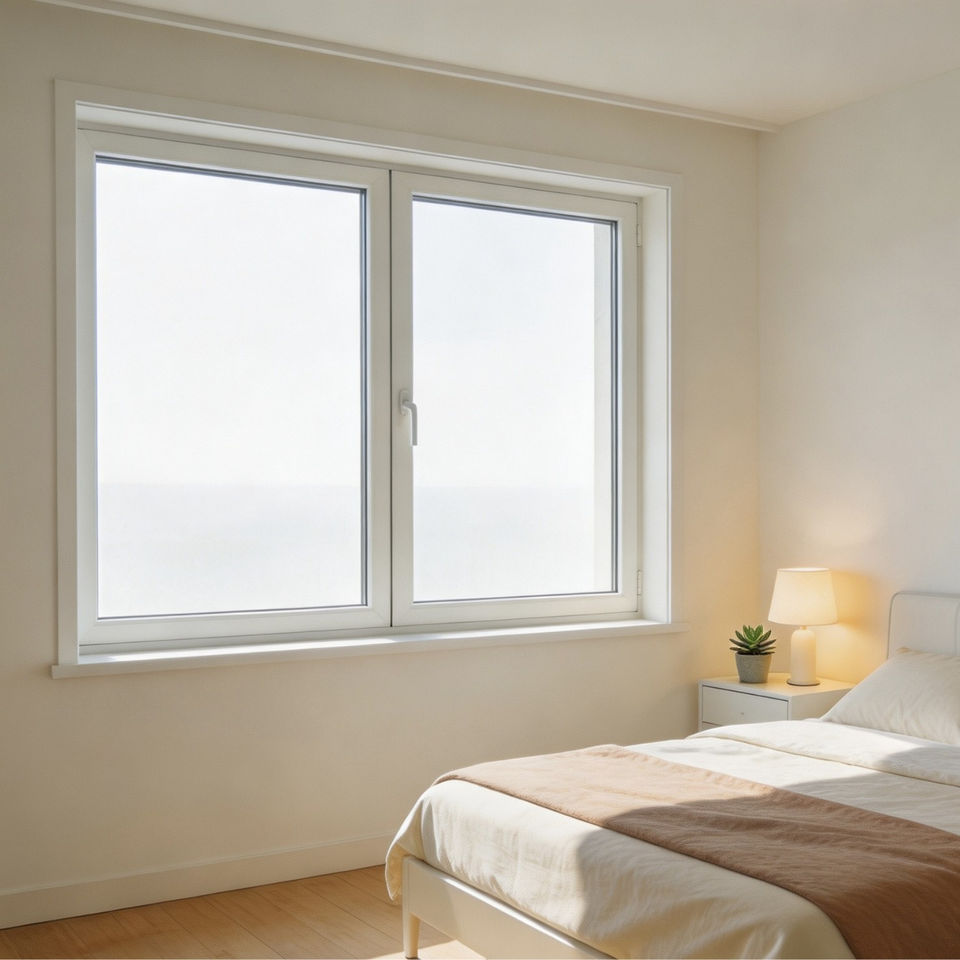 Stylish UPVC Casement Window Inward Opening Outward Opening Optional ...