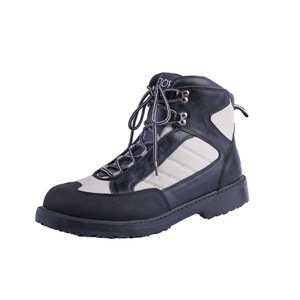 Fabricant <span class=keywords><strong>Bottes</strong></span> de pêche en feutre de cheville en nylon PVC imperméable pour hommes Couleur foncée Pêche à la mouche Ventes entières - Product Image 4
