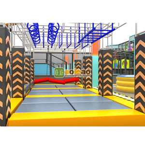 Aoleao Custom 1900Sqm Industrial <b>Indoor</b> Playground with Trampoline Ninja Course Dry Slope and Sports Zones CE TUV CPC Certified - Product Image 1