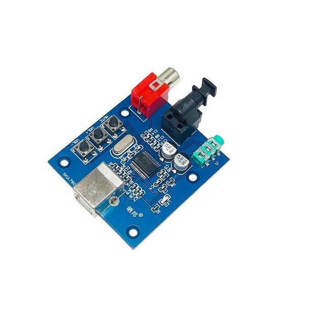 Module PCM2704USB USB DAC Module Input Coaxial Optical Fiber HIFI Sound Card Decoder Fever 5V Power Supply
