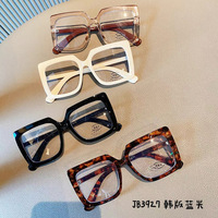 Lunettes carrées transparentes pour femmes, mode 2026, montures optiques surdimensionnées, style vintage, anti-lumière bleue