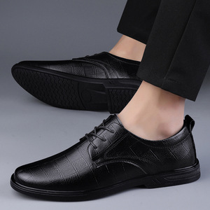 Nouvelle Collection Printemps 2026 – Chaussures Décontractées à Enfiler en Cuir Véritable pour Hommes Grandes Tailles – Livraison Directe - Product Image 4