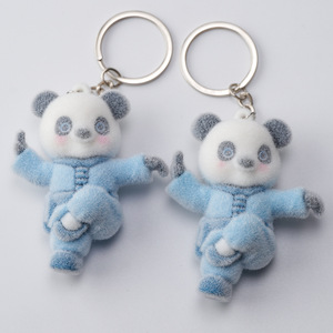พวงกุญแจตุ๊กตาคองฟูแพนด้า 3 มิติ น่ารัก ทำจากเรซิ่น พร้อมจี้ห้อยกระเป๋าการ์ตูน - Product Image 6