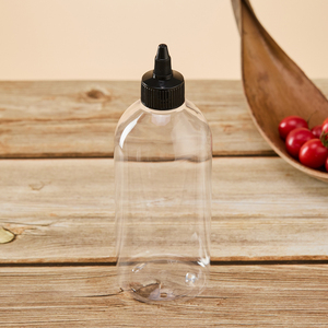 Emballage de bouteille à presser vide souple en plastique de qualité alimentaire pour sauce tomate PET Ketchup bouteille à presser au miel - Product Image 6