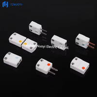 Connecteurs thermocouples miniatures en céramique de type K résistants aux hautes températures, fiche mâle/femelle, OEM/ODM, IP65