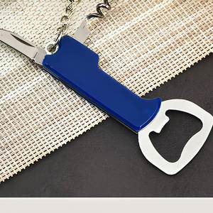 Supplier Multi-Purpose Wine Corkscrew & Beer Cap Opener, Rustproof Stainless Steel Opening Accessory for Kitchen Bar Tool - Product Image 4
