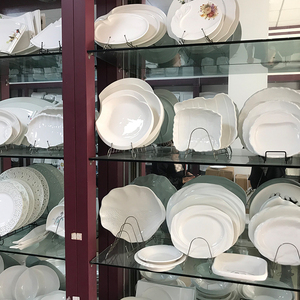 Giá sỉ đĩa sứ trắng cao cấp, đĩa gốm sứ chất lượng cao, đĩa ăn tùy chỉnh, bát đĩa, bộ đồ ăn cưới - Product Image 3