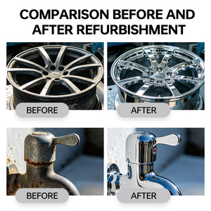 HOSEN Chrome Coating <b>Spray</b>, Color Restoration Anti-Rust Protection - Product Image 5