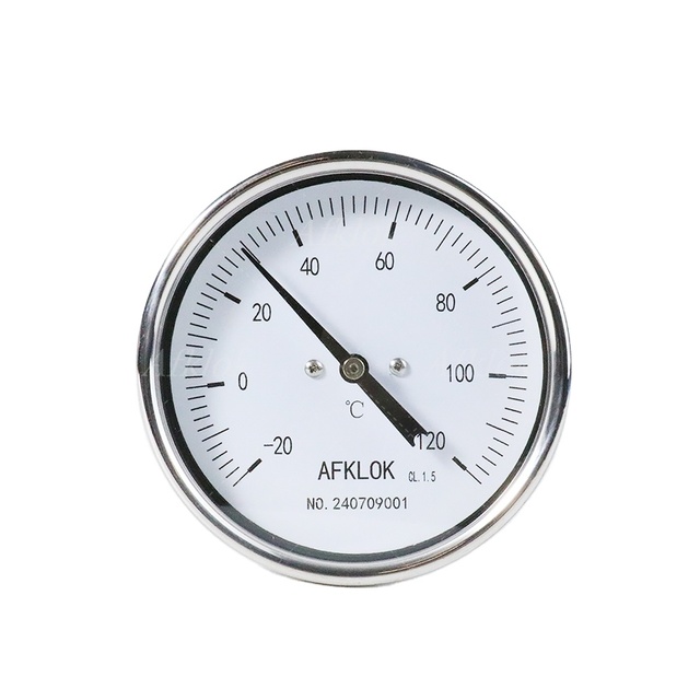 High Quality Bimetal Thermometer for Industrial Temperature Gauge -20 to 120 Centigrade OEM & ODM Supported