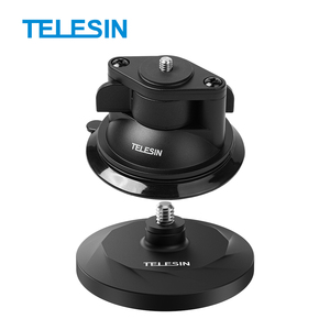 Accesorios para Cámara Deportiva Telesin, Kit de Base Magnética y con Ventosa, Soporte de Dirección para Cámara Insta360 GO3 - Product Image 2