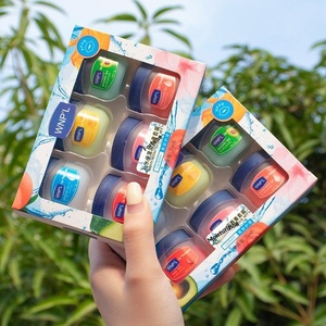 Set <span class=keywords><strong>de</strong></span> 6 Bálsamos Labiales Hidratantes con Frutas, Limón, <span class=keywords><strong>Aguacate</strong></span>, Sakura y <span class=keywords><strong>Miel</strong></span>, Repara y Reduce las Líneas <span class=keywords><strong>de</strong></span> los Labios, en Caja <span class=keywords><strong>de</strong></span> Regalo - Product Image 2