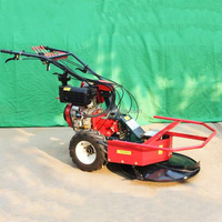 Nouvelle mini moissonneuse-batteuse agricole pour maïs, céréales, paille de blé, riz, coton, moteur diesel, chariot pour herbes et mauvaises herbes
