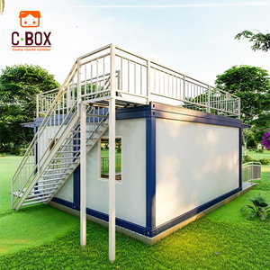 CBOX Casas Prefabricadas Stackable Containers Garage Dorm Easy Assembly Prefabricated Mobile Homes Prefab Houses Container - Product Image 6