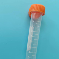 Labtex 50ml Tube à centrifuger de laboratoire PP à fond conique pour tubes de prélèvement noir bleu à bas prix