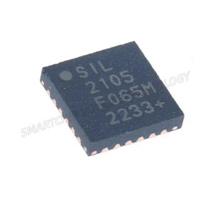 Nouvelle puce IC de contrôleur USB vers UART CP2105-F01-GMR d'origine, impression soyeuse SIL2105, QFN24 - Product Image 3