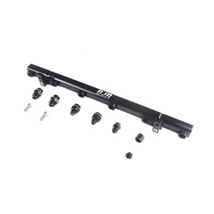 BJR High Performance Racing อะไหล่อลูมิเนียมหัวฉีดรางสำหรับ <span class=keywords><strong>RB25</strong></span> - Product Image 1
