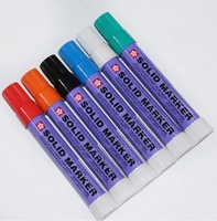 Sakura 9 couleurs marqueur peinture solide de haute qualité pour marquer sur n'importe quoi et faire sous l'eau