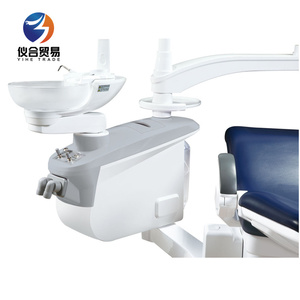 Fauteuil <span class=keywords><strong>dentaire</strong></span> de luxe à montage supérieur, modèle neuf de haute qualité, toutes options, pour chirurgie implantaire, avec instruments de laboratoire intégrés, sécurité optimale - Product Image 5