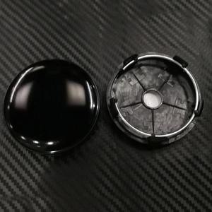 <span class=keywords><strong>Tapacubos</strong></span> de centro de rueda modificado de 60MM negro puro, cubierta de llanta de rueda de coche pequeño, pie de tarjeta de 56MM, Material ABS, nueva condición, <span class=keywords><strong>1</strong></span> año de garantía - Product Image 4