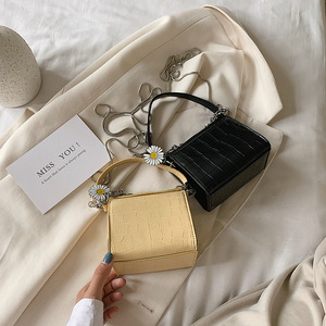 Popular New Mini Fashion Women's Stone Patterned Chain Crossbody Bag Small <b>Square</b> Bag Small Handbag Design for Ladies - Product Image 2