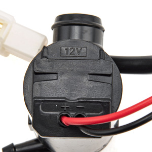 Bomba de Lavado de Autos Kia Pride, Motor de Pulverización OK900-76-672A, Pieza de Repuesto Nueva de Plástico Negro, Metal y Goma - Product Image 5