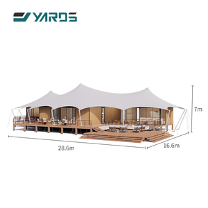 Large Project Spacious Vacation Hotel <strong>Luxurious</strong> And Comfortable Houses Hotel Restaurant Lodge <strong>Tent</strong> For Resort Rain Forest - Product Image 2
