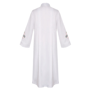 Abito Bianco in Spandex per Cosplay Medievale e Rinascimentale, Costume per Spettacoli Teatrali - Product Image 5