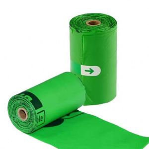 Sac à déjections pour chien et chat, biodégradable, épais et anti-fuite, avec pelle intégrée - Product Image 1