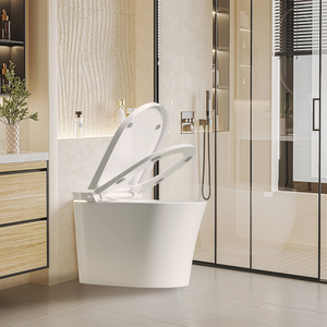 Eco-Friendly Smart <b>Toilets</b> With Remote Control & <b>Seat</b> Heating Dual Flush Low Water Consumption OTS40-3 Wall Hung Smart <b>Toilet</b> OT - Product Image 5