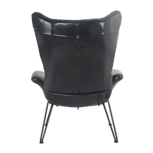 Canapé chaise d'extérieur, meuble de loisirs, Design à <span class=keywords><strong>bascule</strong></span>, en plastique incliné, couleur or pour bras en métal, grand canapé - Product Image 5