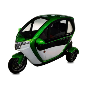 Triciclo Eléctrico para Adultos de <span class=keywords><strong>3</strong></span> Ruedas y 2 Plazas, Totalmente Cerrado, con Motor, Mini <span class=keywords><strong>Rickshaw</strong></span>, Homologado por la CE de China - Product Image 2
