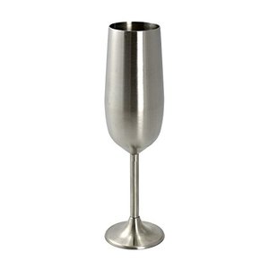 Flûtes à <span class=keywords><strong>champagne</strong></span> en acier inoxydable argentées élégantes de 10 oz, incassables, pour l'Espagne, Yichang, Vienne ancienne - Product Image 4