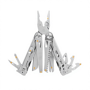 Pince pliante multifonction portable en acier inoxydable, à mâchoires dentelées, pour sertissage et coupe, la plus vendue, OEM - Product Image 4