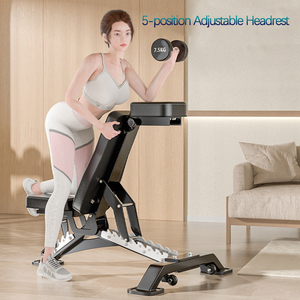 Venta Directa de Fábrica, Banco de Pesas Ajustable para Gimnasio y Fitness, Multifuncional, para Ejercicios de Bíceps y Levantamiento de Pesas - Product Image 4