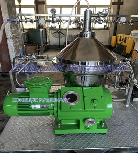 Centrifugeuse à disque triphasée de qualité supérieure, séparateur de centrifugeuse pour huile végétale, séparation solide-liquide, séparation liquide-liquide pour huile usagée, biodiesel - Product Image 5
