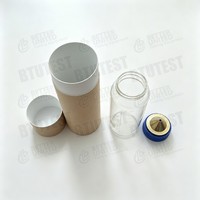 Ensemble de Pycomètres en Verre de 1000 ml pour Test de Densité Spécifique des Aggregats Fins Norme ASTM C128