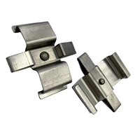 D603 personnalisé en acier inoxydable automobile plaquette de frein arrière de voiture petits clips à ressort 002 420 46 20