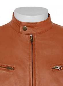 แจ็คเก็ตบอมเบอร์หนังแท้วินเทจยูนิเซ็กซ์ทำด้วยมือสำหรับฤดูหนาวกันน้ำกันลมลายพรางแจ๊กเก็ตสไตล์ย้อนยุค - Product Image 2